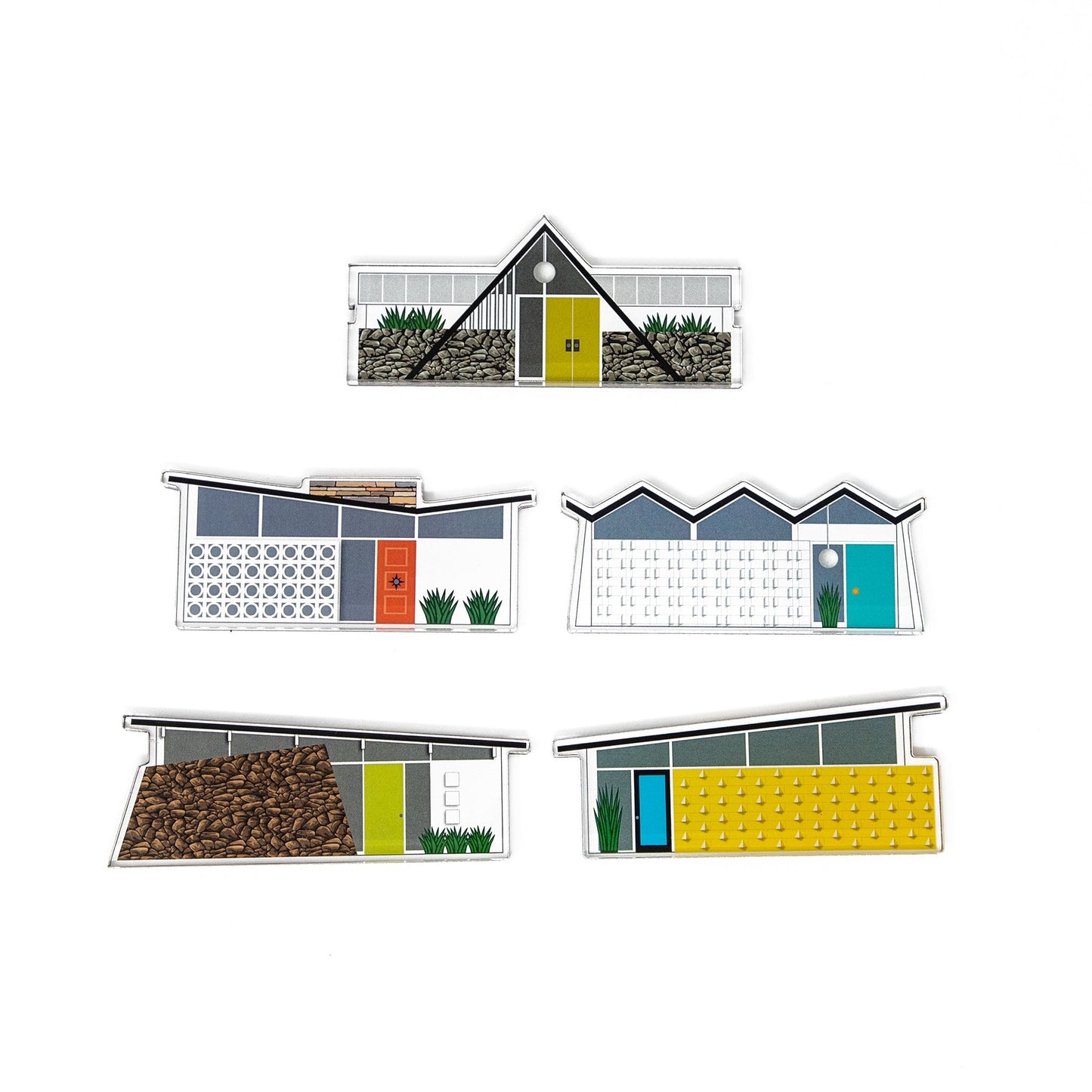 Swiss Miss House Acrylic Magnet