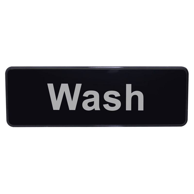 Wash Sign - 9 x 3