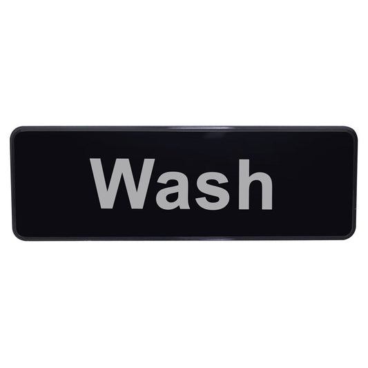 Wash Sign - 9 x 3